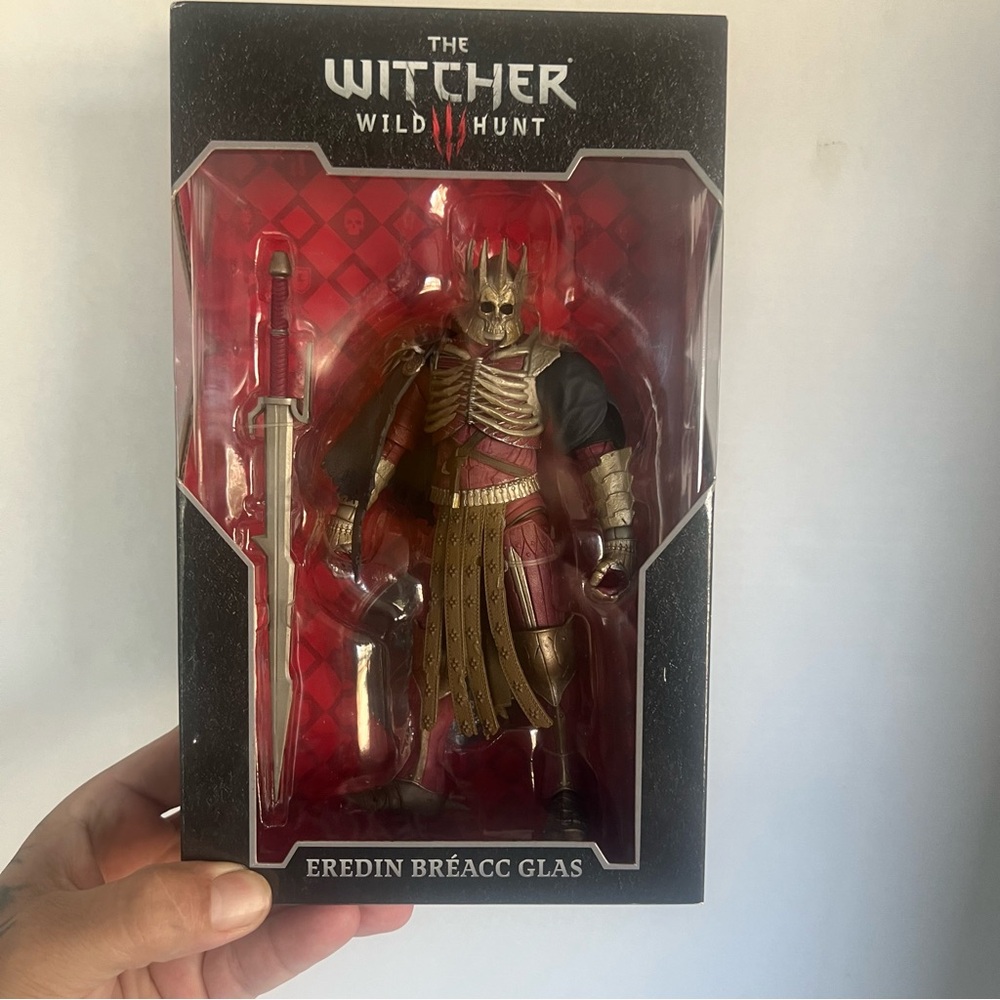 McFarlane toys The Witcher Wild Hunt 3 action figure Eredin Breacc Glas sealed.